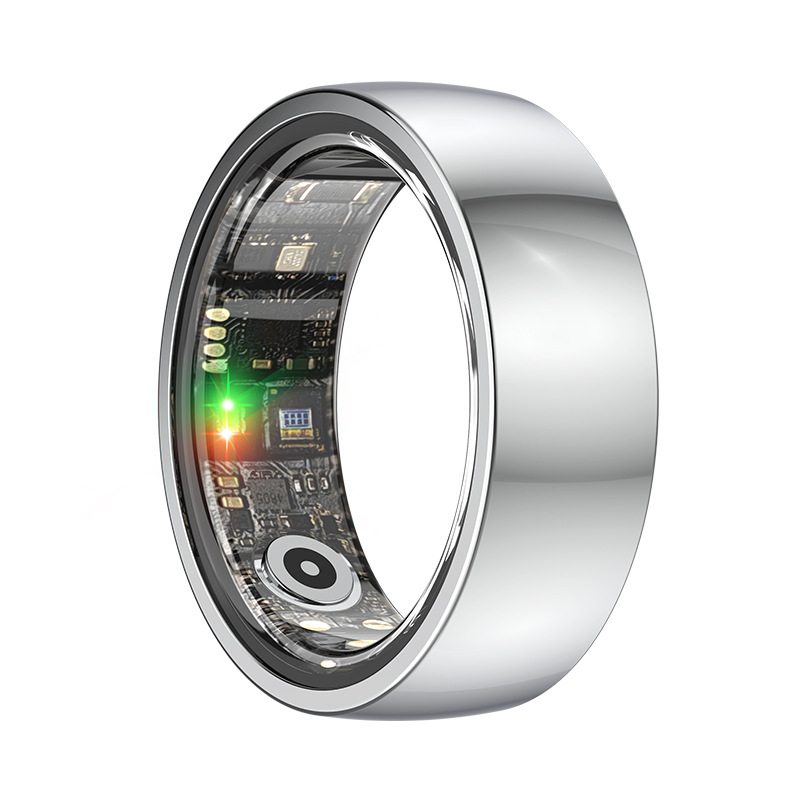 智能戒指运动心率血氧健康睡眠呼吸监测防水指环